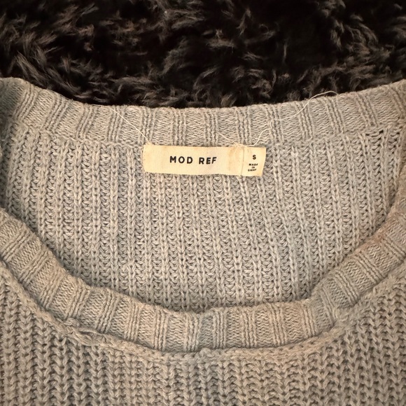 Mod Ref Grey Sweater - Picture 1 of 4